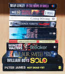 Thriller Mystery Suspense Fiction | Pack of 10 Books | Free Shipping | Free Bookmarks