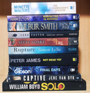Thriller Mystery Suspense Fiction | Pack of 10 Books | Free Shipping | Free Bookmarks