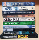 Thriller Mystery Suspense Fiction | Pack of 10 Books | Free Shipping | Free Bookmarks