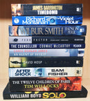 Thriller Mystery Suspense Fiction | Pack of 10 Books | Free Shipping | Free Bookmarks