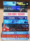 Thriller Mystery Suspense Fiction | Pack of 10 Books | Free Shipping | Free Bookmarks