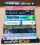 Thriller Mystery Suspense Fiction | Pack of 10 Books | Free Shipping | Free Bookmarks