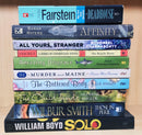 Thriller Mystery Suspense Fiction | Pack of 10 Books | Free Shipping | Free Bookmarks