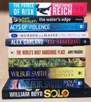 Thriller Mystery Suspense Fiction | Pack of 10 Books | Free Shipping | Free Bookmarks