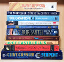 Thriller Mystery Suspense Fiction | Pack of 10 Books | Free Shipping | Free Bookmarks