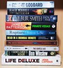 Thriller Mystery Suspense Fiction | Pack of 10 Books | Free Shipping | Free Bookmarks