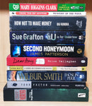 Thriller Mystery Suspense Fiction | Pack of 10 Books | Free Shipping | Free Bookmarks