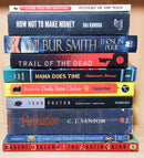 Thriller Mystery Suspense Fiction | Pack of 10 Books | Free Shipping | Free Bookmarks