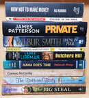 Thriller Mystery Suspense Fiction | Pack of 10 Books | Free Shipping | Free Bookmarks