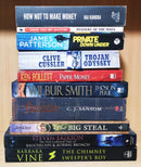 Thriller Mystery Suspense Fiction | Pack of 10 Books | Free Shipping | Free Bookmarks