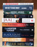 Thriller Mystery Suspense Fiction | Pack of 10 Books | Free Shipping | Free Bookmarks