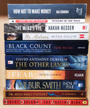 Thriller Mystery Suspense Fiction | Pack of 10 Books | Free Shipping | Free Bookmarks