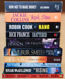 Thriller Mystery Suspense Fiction | Pack of 10 Books | Free Shipping | Free Bookmarks