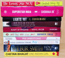 Mix Genres Books Lot | Pack of 10 Books | Free Shipping & Bookmarks