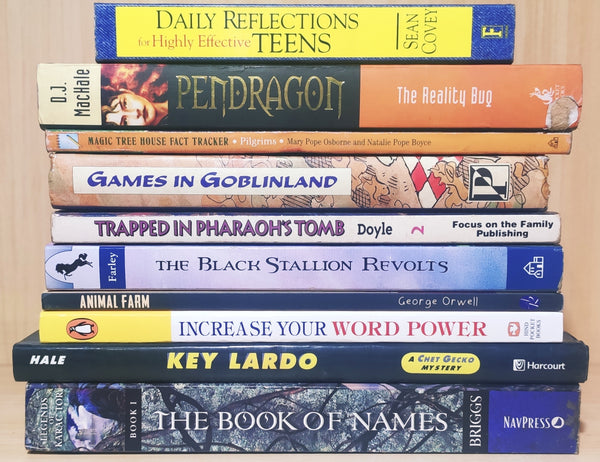 Young Adults & Teenage | Set of 10 Books | Free Shipping & Bookmarks
