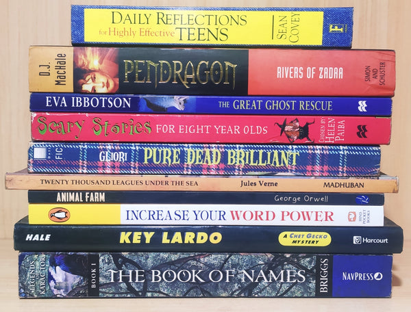 Young Adults & Teenage | Set of 10 Books | Free Shipping & Bookmarks