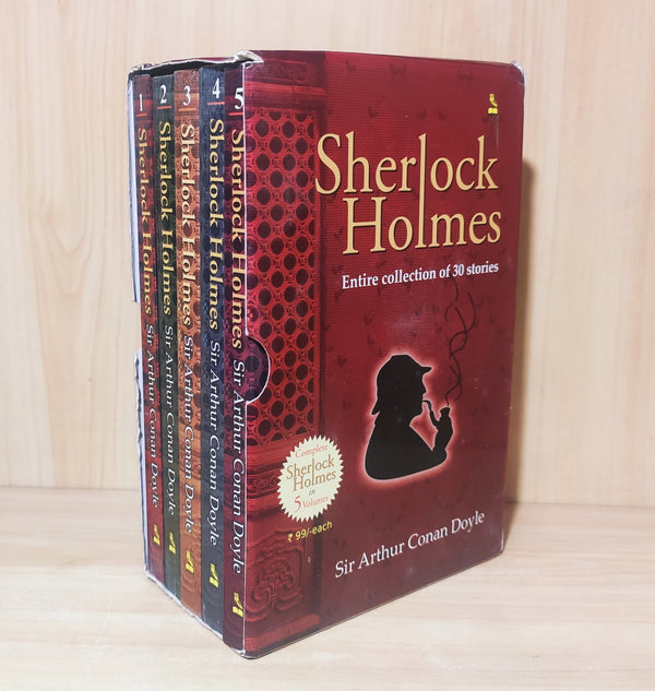 Sherlock Holmes Complete Collection of 30 Stories | Arthur Conan Doyle | Pack of 5 Books