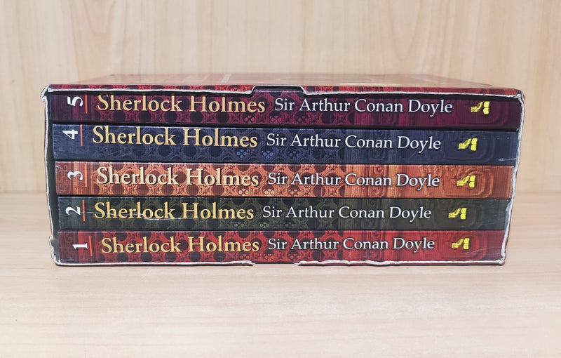 Sherlock Holmes Complete Collection of 30 Stories | Arthur Conan Doyle | Pack of 5 Books