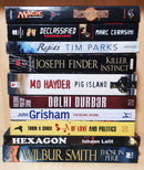 Thriller Mystery Suspense Fiction | Pack of 10 Books | Free Shipping | Free Bookmarks