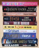 Thriller Mystery Suspense Fiction | Pack of 10 Books | Free Shipping | Free Bookmarks