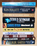 Thriller Mystery Suspense Fiction | Pack of 10 Books | Free Shipping | Free Bookmarks
