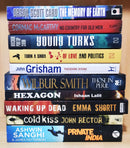 Thriller Mystery Suspense Fiction | Pack of 10 Books | Free Shipping | Free Bookmarks