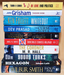 Thriller Mystery Suspense Fiction | Pack of 10 Books | Free Shipping | Free Bookmarks