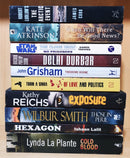 Thriller Mystery Suspense Fiction | Pack of 10 Books | Free Shipping | Free Bookmarks