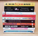 Mix Genres Books Lot | Pack of 10 Books | Free Shipping & Bookmarks