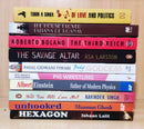 Mix Genres Books Lot | Pack of 10 Books | Free Shipping & Bookmarks