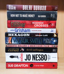 Thriller Mystery Suspense Fiction | Pack of 10 Books | Free Shipping | Free Bookmarks
