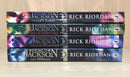 Percy Jackson by Rick Riordan | Set of 4 Volumes | Condition: Used Good | FREE Bookmarks