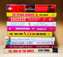 Mix Genres Books Lot | Pack of 10 Books | Free Shipping & Bookmarks