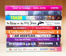 Mix Genres Books Lot | Pack of 10 Books | Free Shipping & Bookmarks