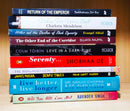 Mix Genres Books Lot | Pack of 10 Books | Free Shipping & Bookmarks