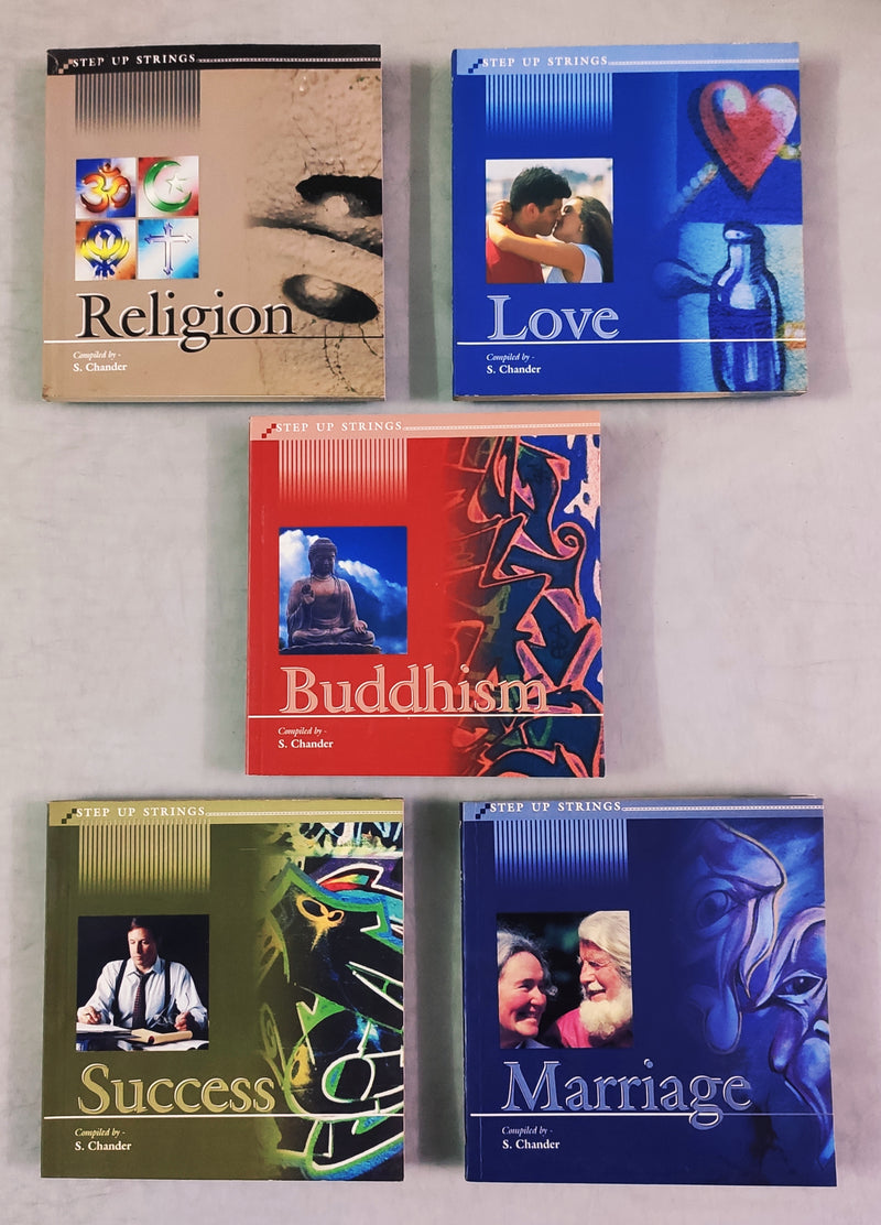 Thoughts & Quotations on Religion, Love, Marriage, Success & Buddhism | Pack of 5 Books | Condition: New | Subject: Self Help