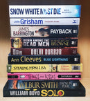 Thriller Mystery Suspense Fiction | Pack of 10 Books | Free Shipping | Free Bookmarks