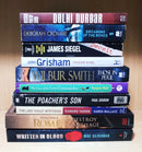 Thriller Mystery Suspense Fiction | Pack of 10 Books | Free Shipping | Free Bookmarks