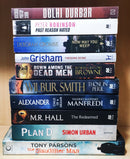 Thriller Mystery Suspense Fiction | Pack of 10 Books | Free Shipping | Free Bookmarks