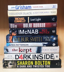 Thriller Mystery Suspense Fiction | Pack of 10 Books | Free Shipping | Free Bookmarks