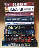 Thriller Mystery Suspense Fiction | Pack of 10 Books | Free Shipping | Free Bookmarks