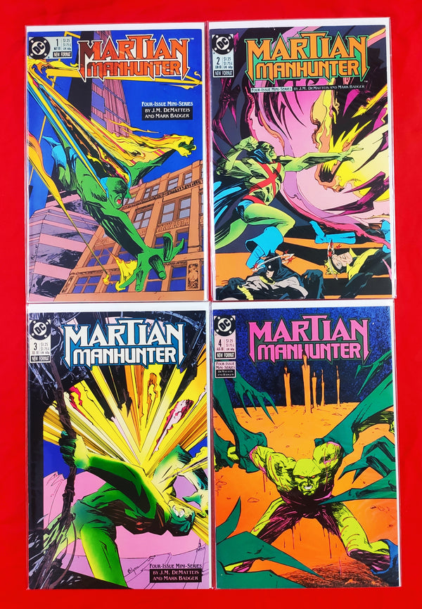 Martian Manhunter By J.M Demattels and mark badger | Complete # 1-4