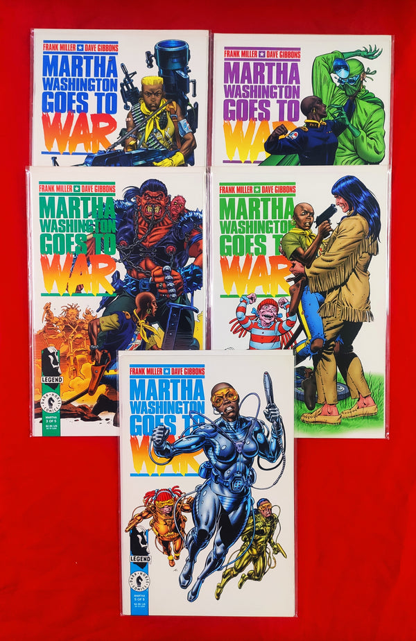 Martha Washington Goes To War by Dark Horse Comics | Complete # 1-5
