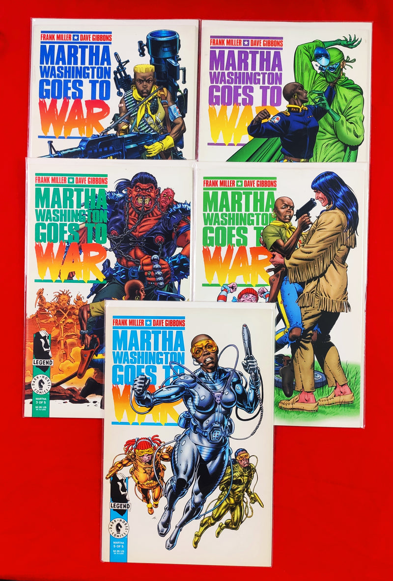 Martha Washington Goes To War By Dark Horse Comics | Complete