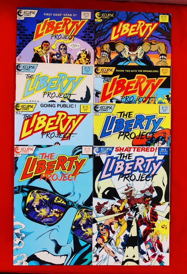 The Liberty Project By Eclipse Comics | Complete #1-8