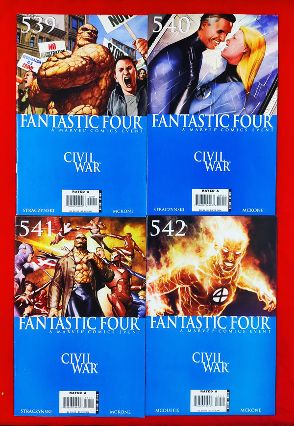 Fantastic Four By Marvel Comics| Complete #1-4