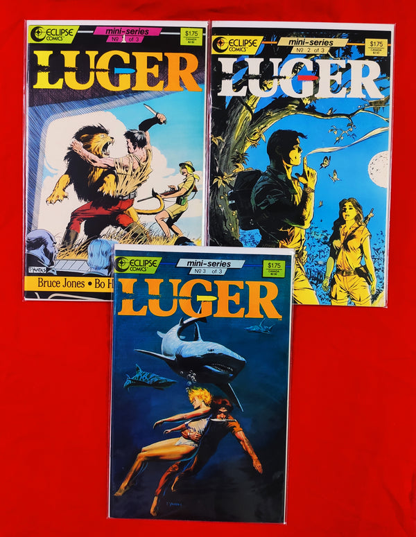 Luger By Eclipse Comics | Complete #1-3