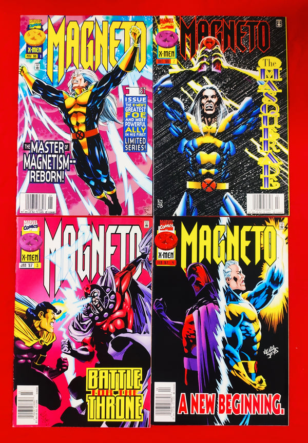 The Master Of Magnetism Reborn By Marvel Comics | Complete #1-4