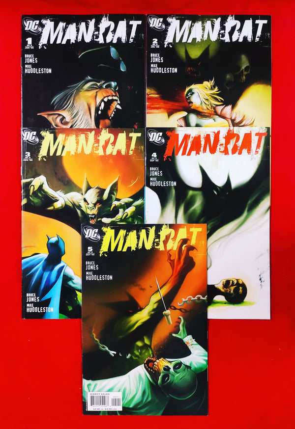 Man-Bat By Dc Comics | Complete #1-5
