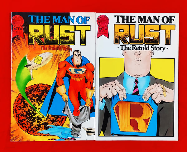 The Man Of Rust By BlackThorne Comics | Complete #1-2